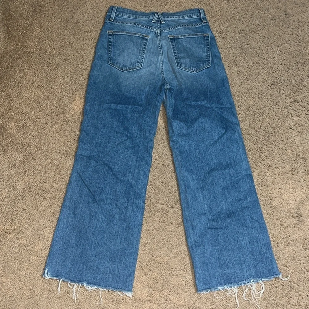 Slvrlake Grace Crop Wide Leg Jean Distressed Montana 28‎